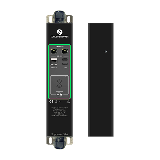 You Recently Viewed Schleifenbauer GM B295VIP3301 Inline Meter Vertical 5.0 Gateway, 32A, 1 outlet Image